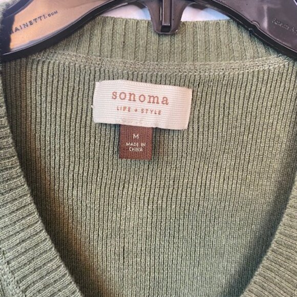 Sonoma Life style olive green top - Picture 2 of 7